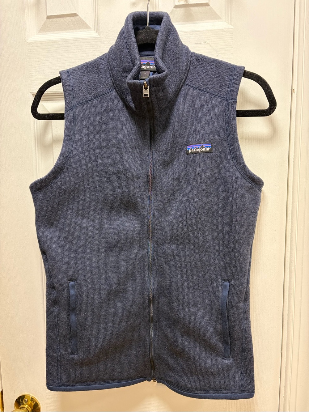 Patagonia Deep Blue Full-Zip Fleece Vest
